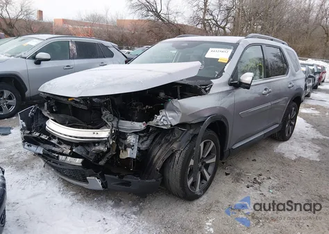 2024 Honda Pilot Elite from USA, damaged, VIN 5FNYG1H83RB004573